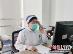身处抗疫一线的束燕 苏州高新区人民医院供图 - 江苏新闻网