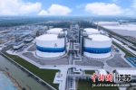中国海油盐城“绿能港”。陈其龙 摄 - 江苏新闻网