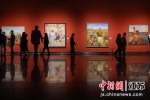 第十二届江苏省油画展在江苏省美术馆举办。中新社记者泱波摄 - 江苏新闻网