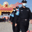 宿迁湖滨新区旅游警察全面开启护游模式。湖滨新区公安分局供图 - 江苏新闻网