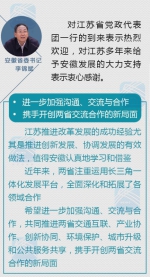 江苏省党政代表团赴安徽学习考察 两省签署战略合作补充协议 - 新华报业网