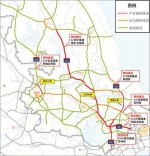 图 2 预计"端午"期间路网拥堵路段 - 新浪江苏
