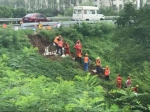 暴雨引发边坡滑坡　宁沪支队及时处置 - 交通运输厅