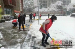 南京雨花台区古雄街道“闻雪而动”保畅通 - 江苏新闻网